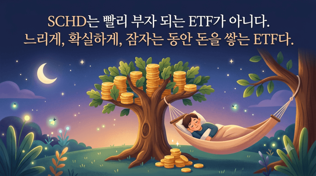 배당 투자 시작하는 사람을 위한 미국 ETF, SCHD의 투자금액별 실수령액 계산